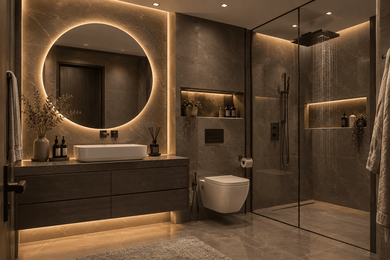 AULMO-styled bathroom interior