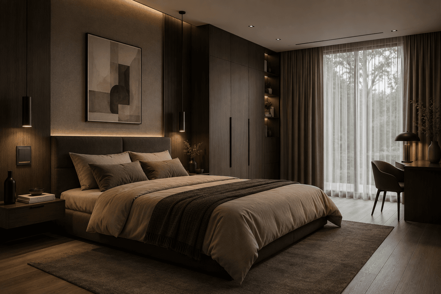 AULMO-styled bedroom interior
