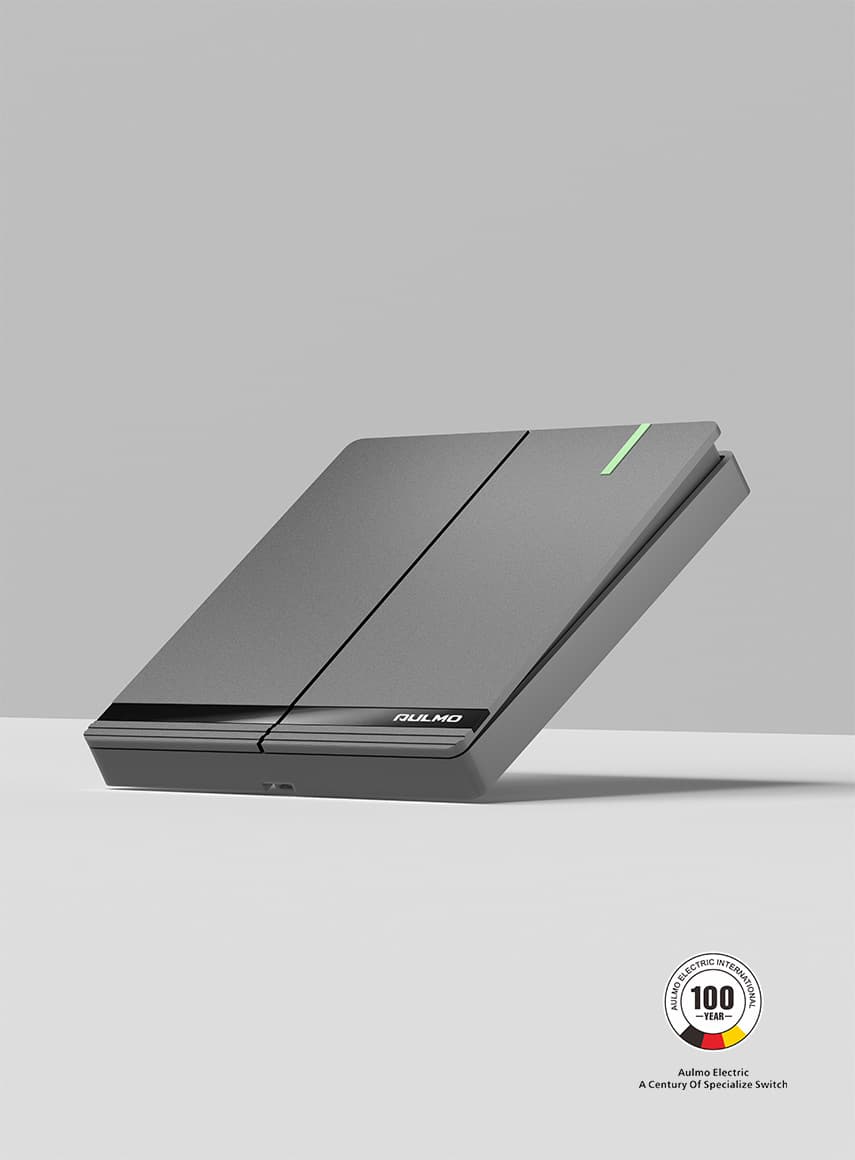 AULMO L50 Series switch, carbon gray