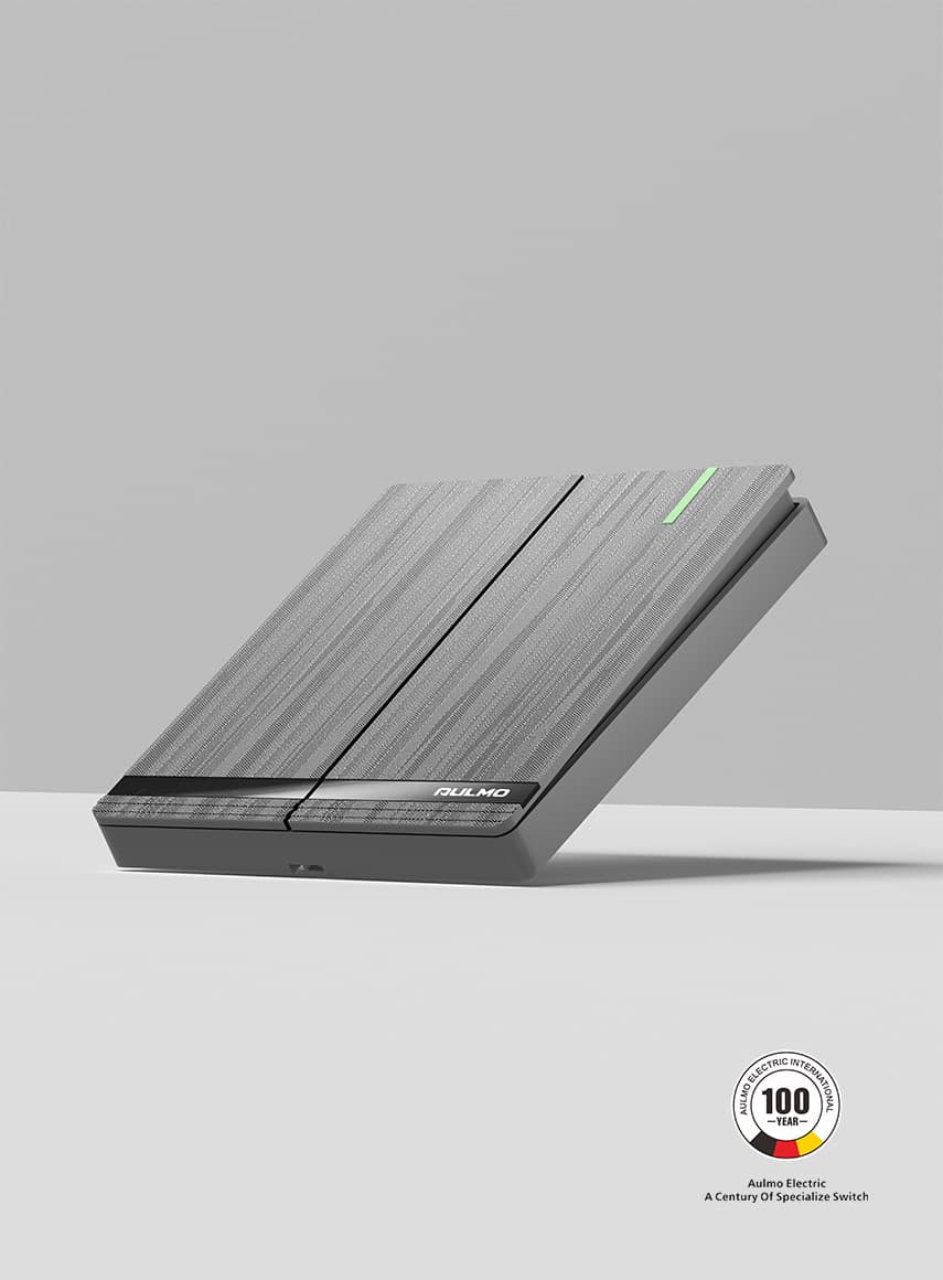 AULMO L60 Series switch, carbon gray