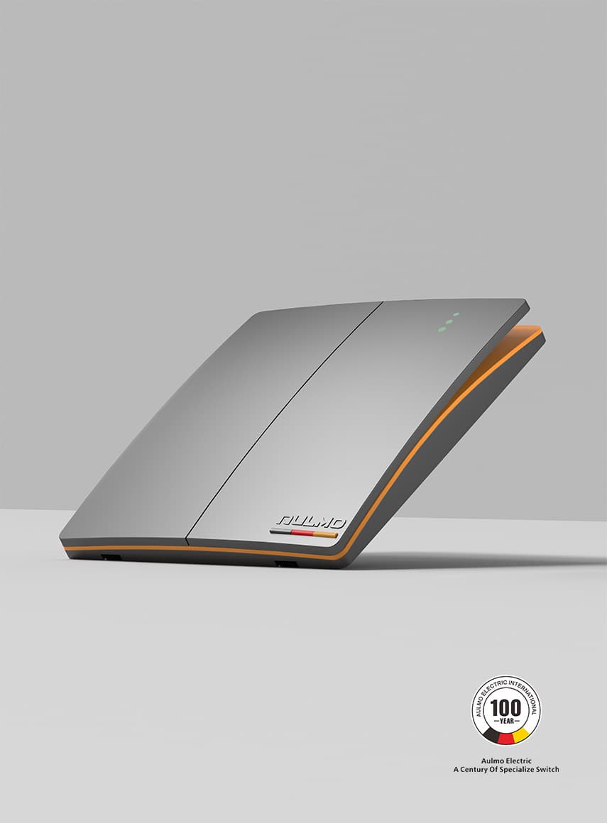 AULMO L80 Series control plate, graphite gray