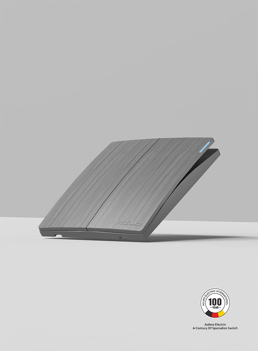 AULMO LG30 Series switch, carbon gray