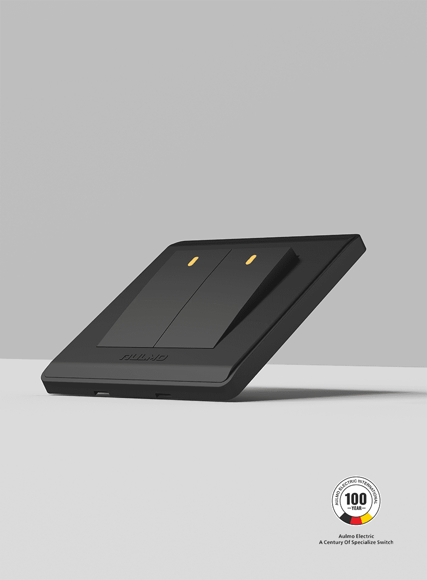 AULMO S20 Series switch, black