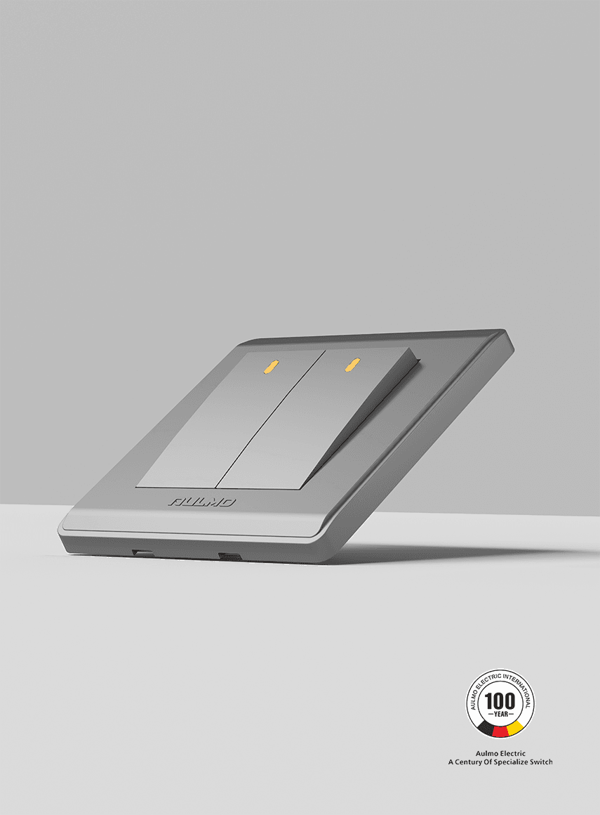 AULMO S20 Series switch, gray