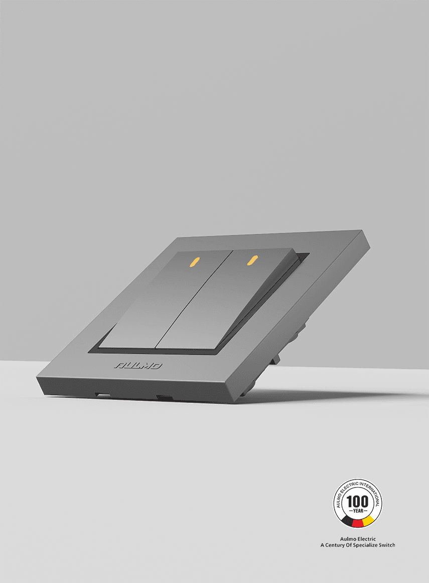 AULMO S30 Series switch, gray