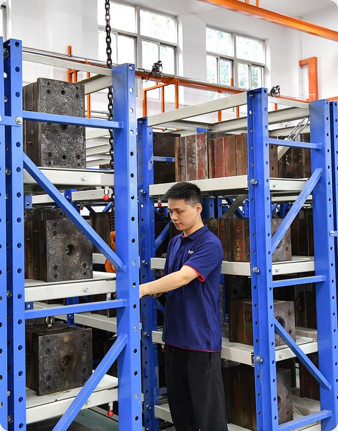 AULMO precision mold and tooling storage