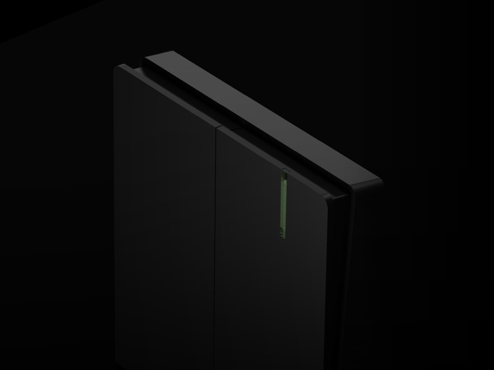 AULMO L50 Series switch detail, ink black