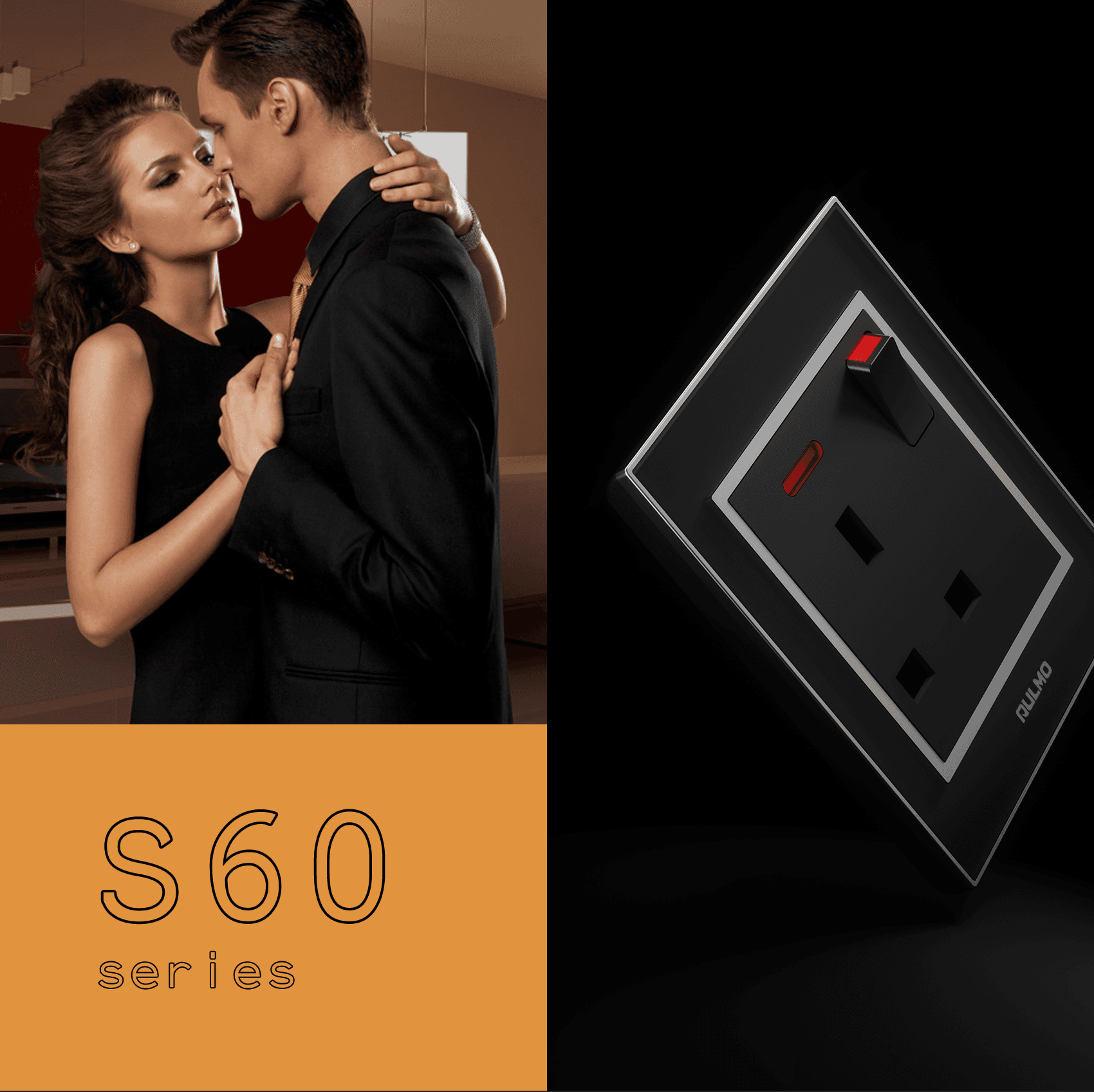 AULMO S60 Series lifestyle, black